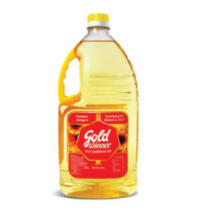 Gold Winner Refined Sunflower Oil 2 Litre Bottle