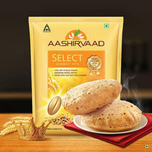 Aashirwad Select Chakki Aata 10 Kg Pack