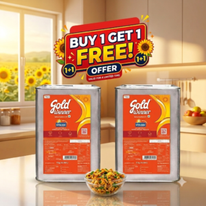 Gold Winner Refined Sunflower Oil 15 Litre Buy 1 Get 1 Free Total 30 Litre Limited Stock 2 Teen