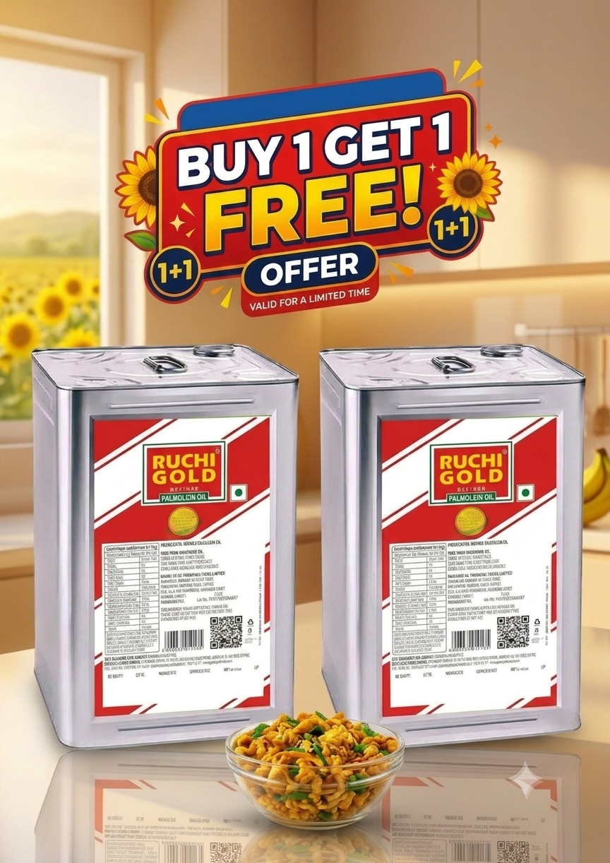 Ruchi Gold Palm Oil Buy 1 Get 1 Free Total 30 Litre Limited Stock 2 Teen